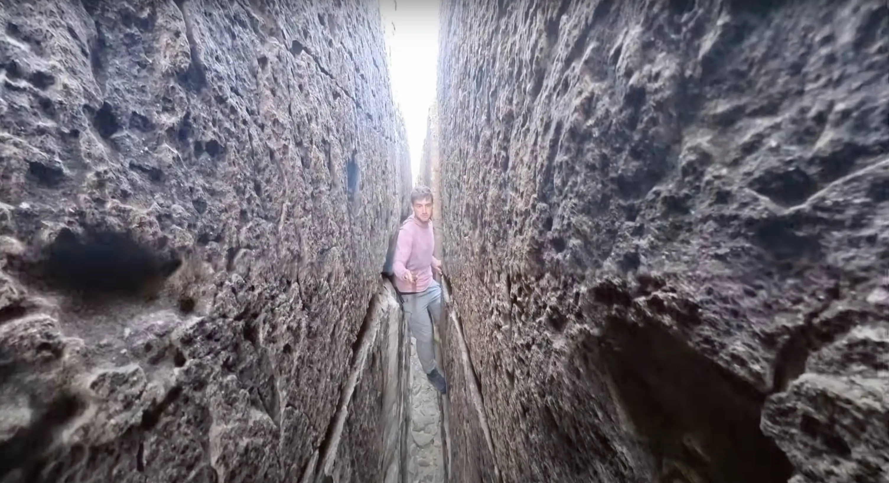 He called the underground the maze the coolest thing he's ever found (thePOVchannel)