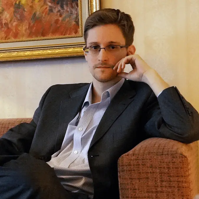 Trump gives cryptic response when asked if he'll release infamous whistleblower Edward Snowden
