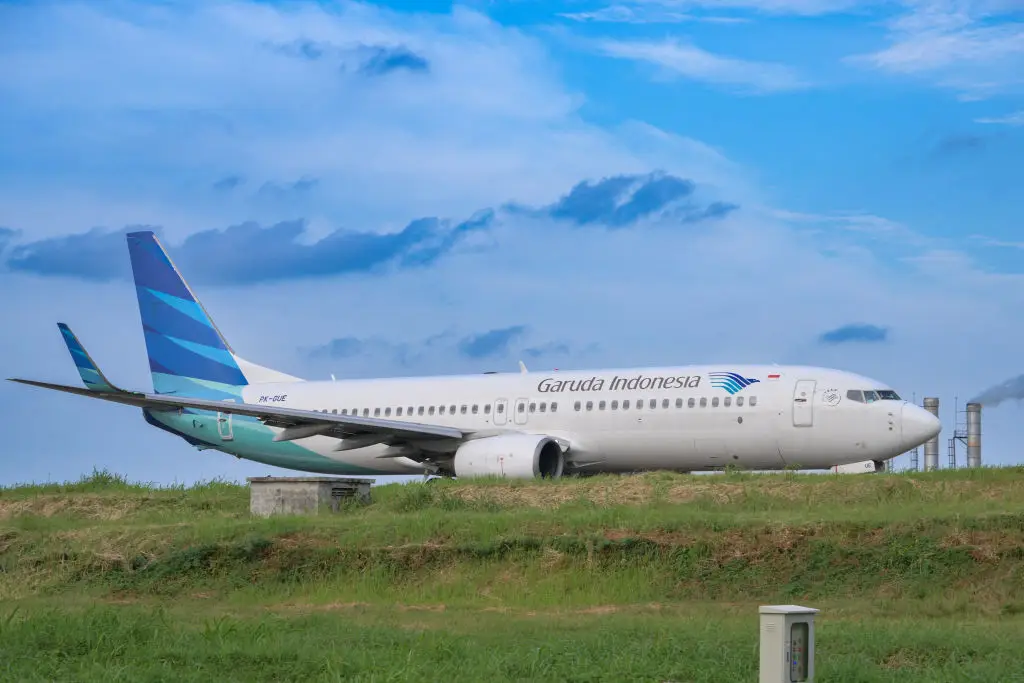 The airline has suspended its cabin crew (BAY ISMOYO/AFP via Getty Images)