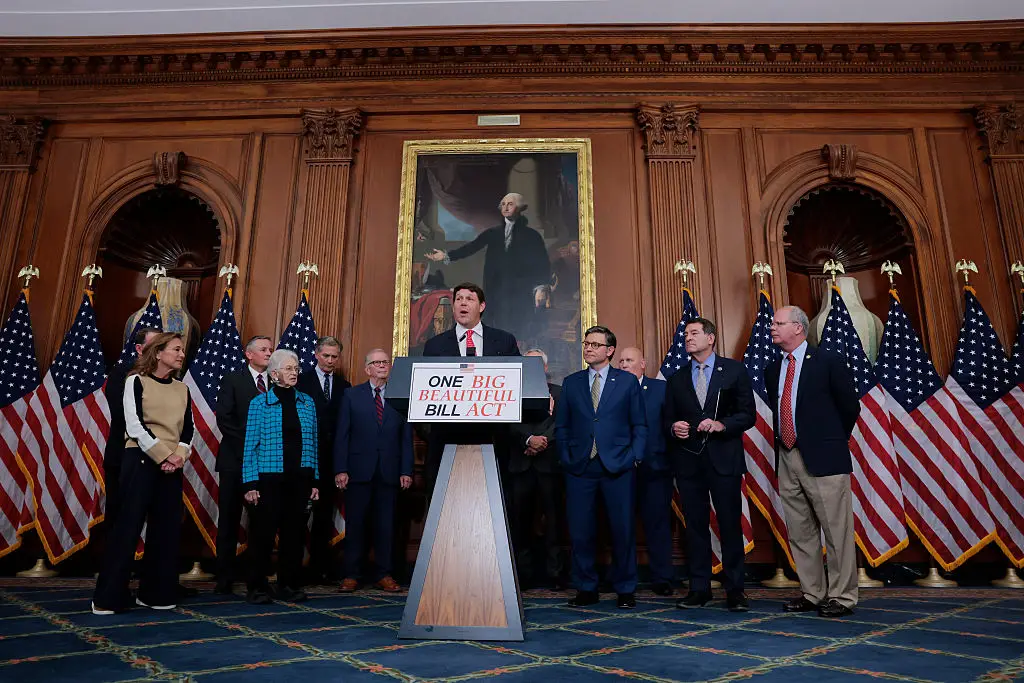 The 'Big, Beautiful Bill' has now been passed by lawmakers (Anna Moneymaker/Getty Images)