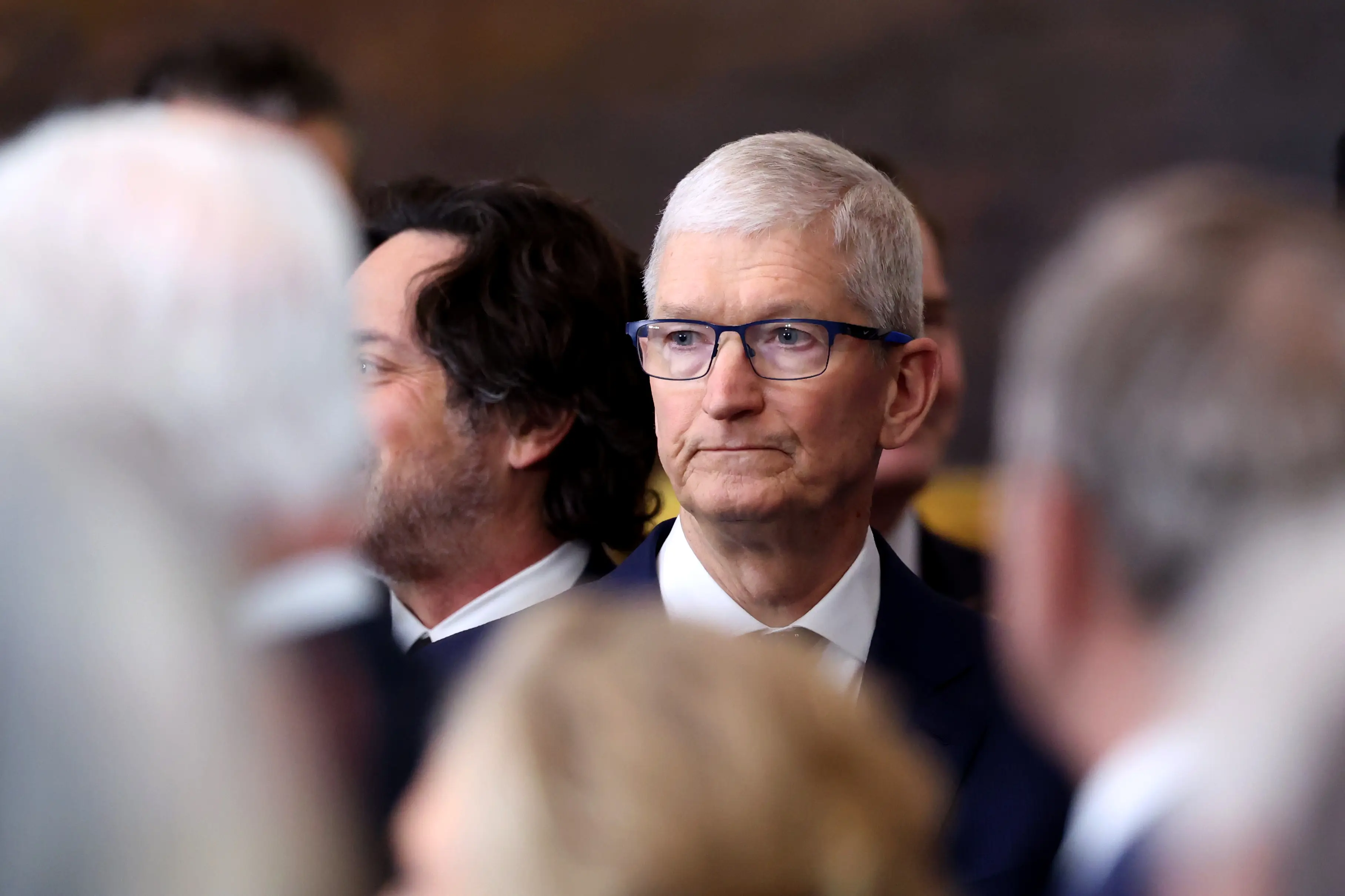 Apple CEO Tim Cook has responded to the Trump tariffs (Kevin Lamarque/Reuters/Bloomberg via Getty Images)