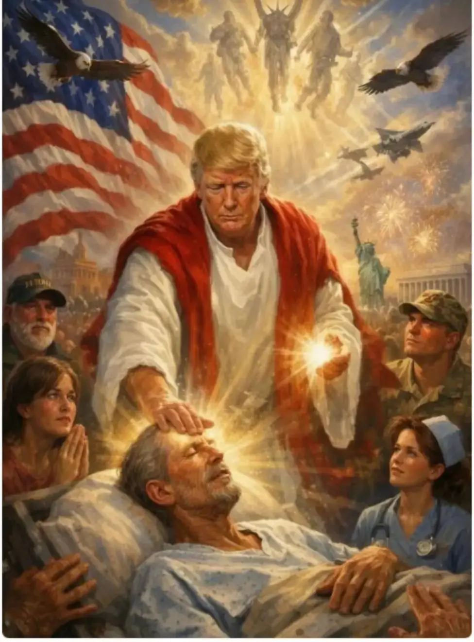 Trump continues to be called out over his social media posts (Truth Social / realDonaldTrump