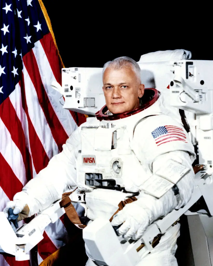 Bruce McCandless II made history doing the first untethered spacewalk (HUM Images/Universal Images Group via Getty Images)