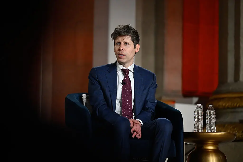 Altman has condoned the attack on his home (Bloomberg / Contributor / Getty)