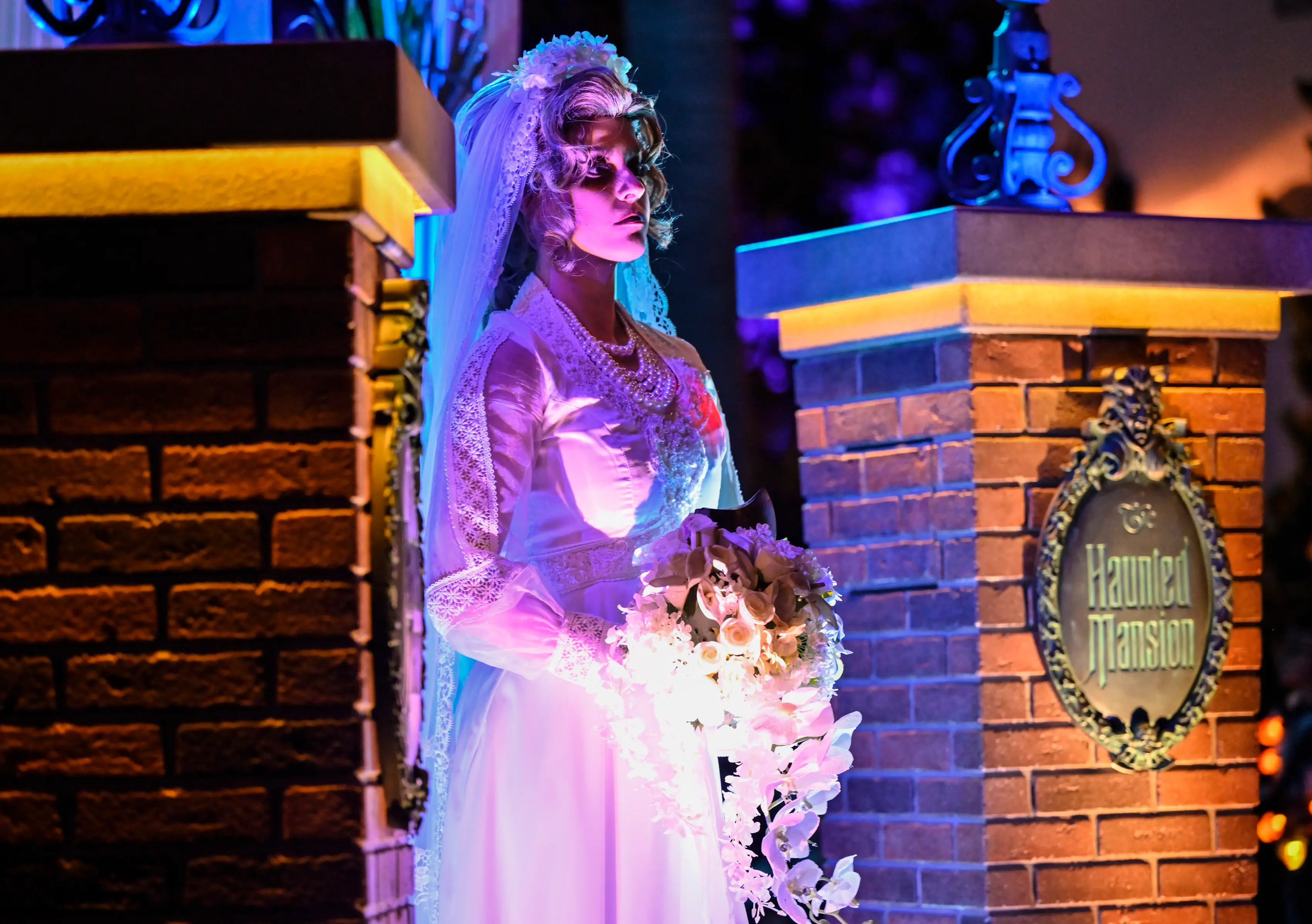 The woman had been on the Haunted Mansion ride at Disneyland (Jeff Gritchen/MediaNews Group/Orange County Register via Getty Images)
