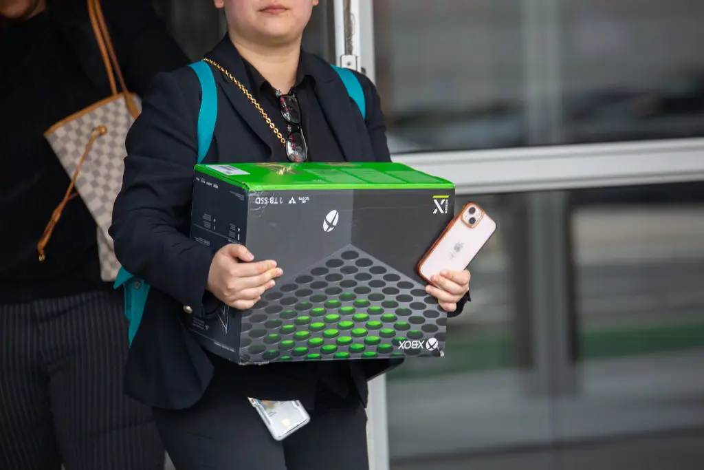 Xbox consoles have suddenly become a lot more expensive (Shelby Knowles/Bloomberg via Getty Images)