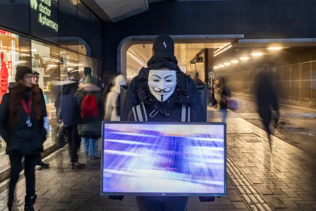 Anonymous continues to make its feelings on Musk clear (NurPhoto / Contributor / Getty)