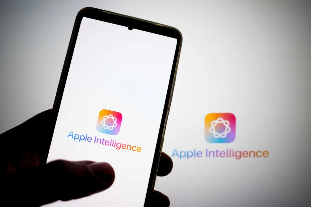Apple Intelligence on a smartphone (Getty Images)