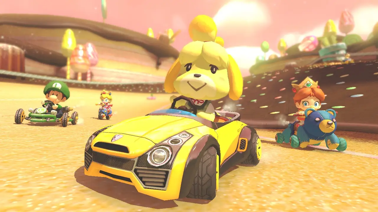 Don't let Mario Kart's friendly veneer fool you - it's actually super stressful! (Nintendo)
