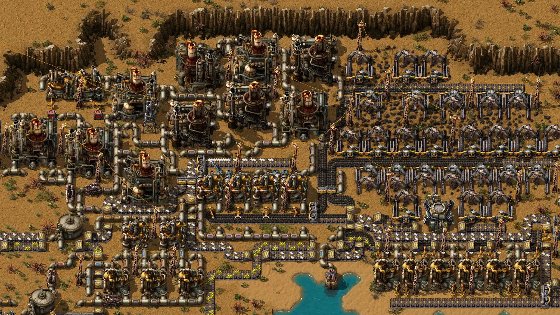 Factorio might look like a headache from the outside, but it's earned a reputation as one of the best games you can buy on Steam (Wube Software)