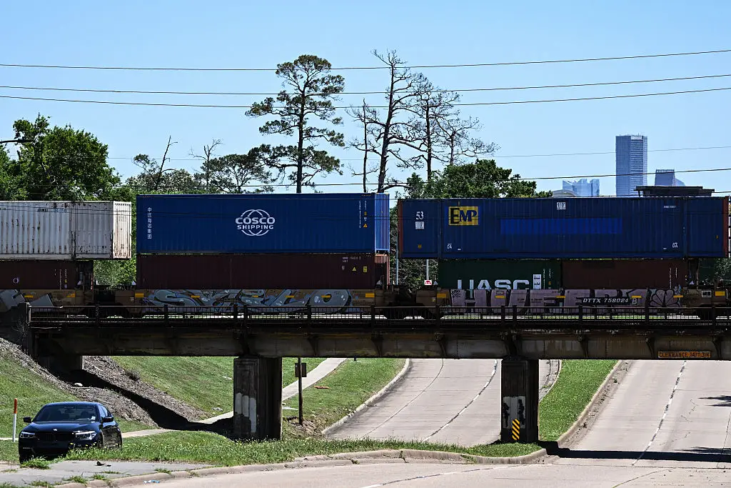 Everything you need to stop a train remotely can be found on the internet or via AI (Ronaldo Schemidt/AFP via Getty Images)