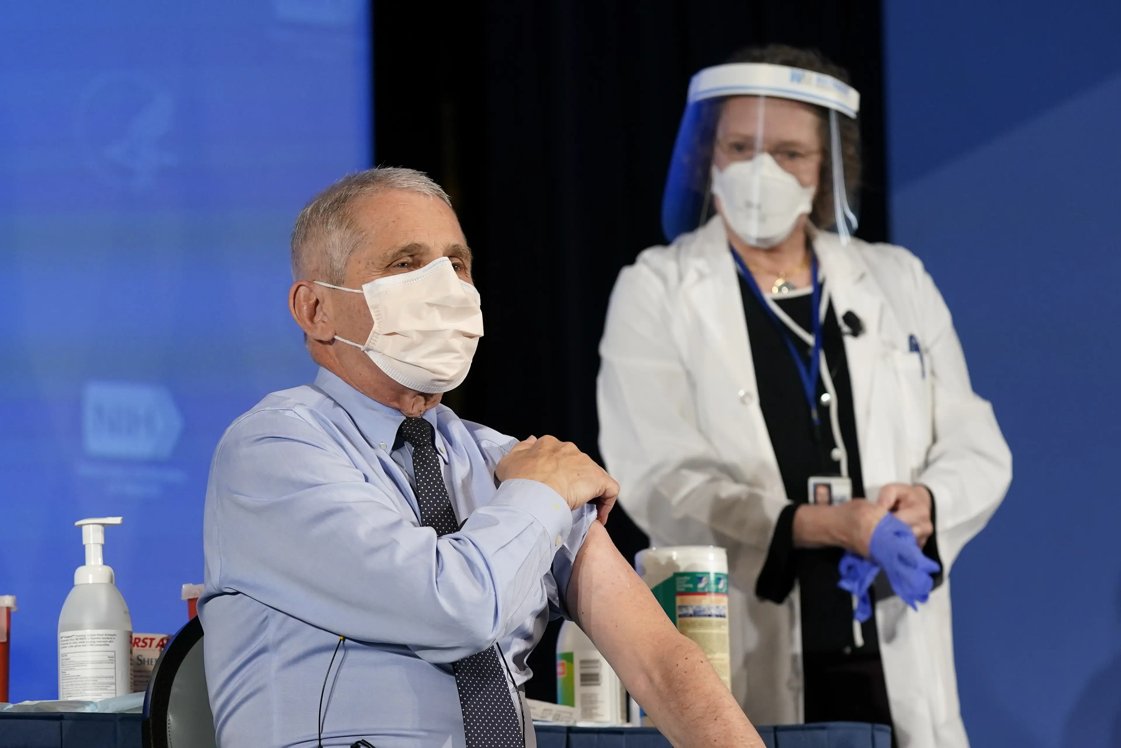 Early warnings raised to Dr Anthony Fauci over the origins of Covid-19 (Patrick Semansky/Associated Press/Bloomberg via Getty Images)
