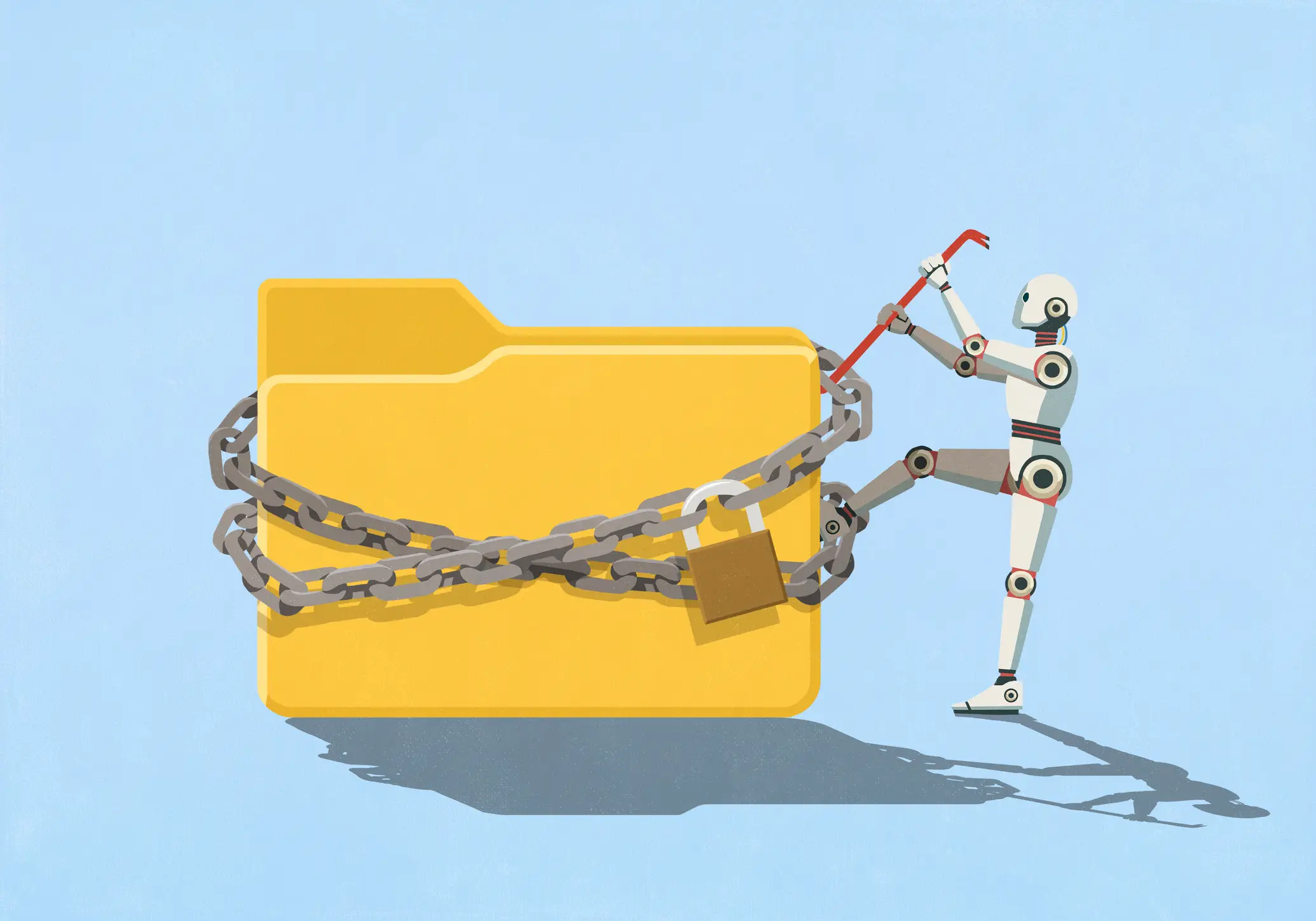 Criminals are already able to use AI to identify cybersecurity vulnerabilities within leading tech systems (Getty Stock)