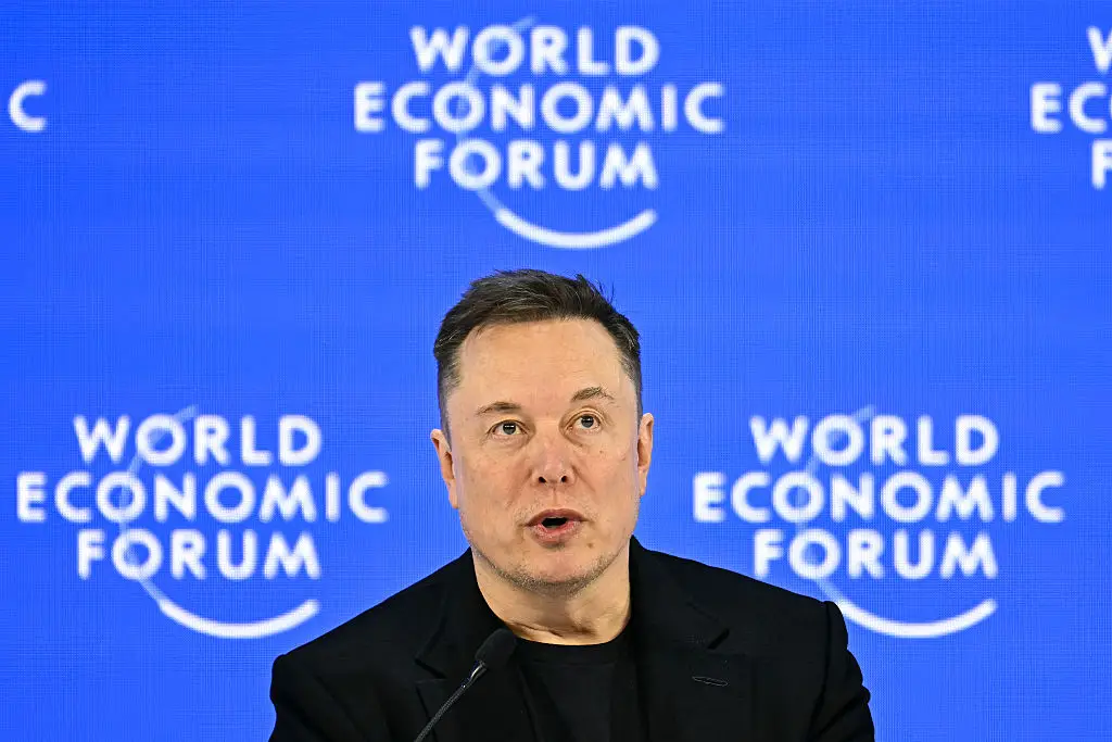Elon Musk shared a moment where his son left a restaurant silent (Fabrice COFFRINI/AFP via Getty Images)