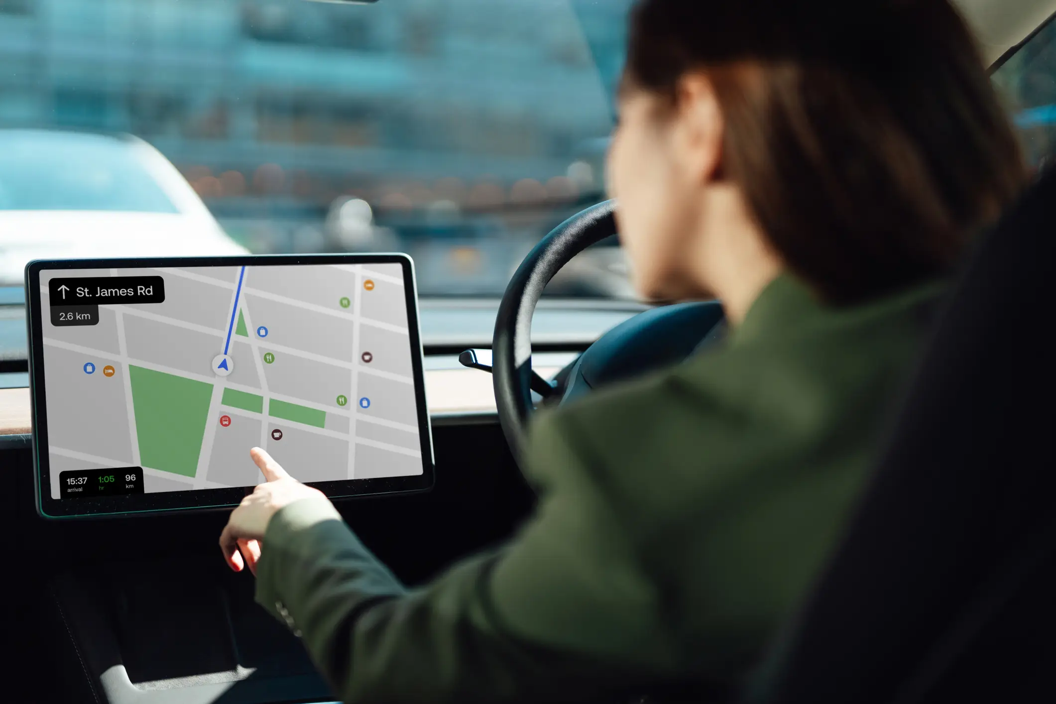 Car experts have safety concerns over touchscreen dashboards (Oscar Wong/Getty Images)
