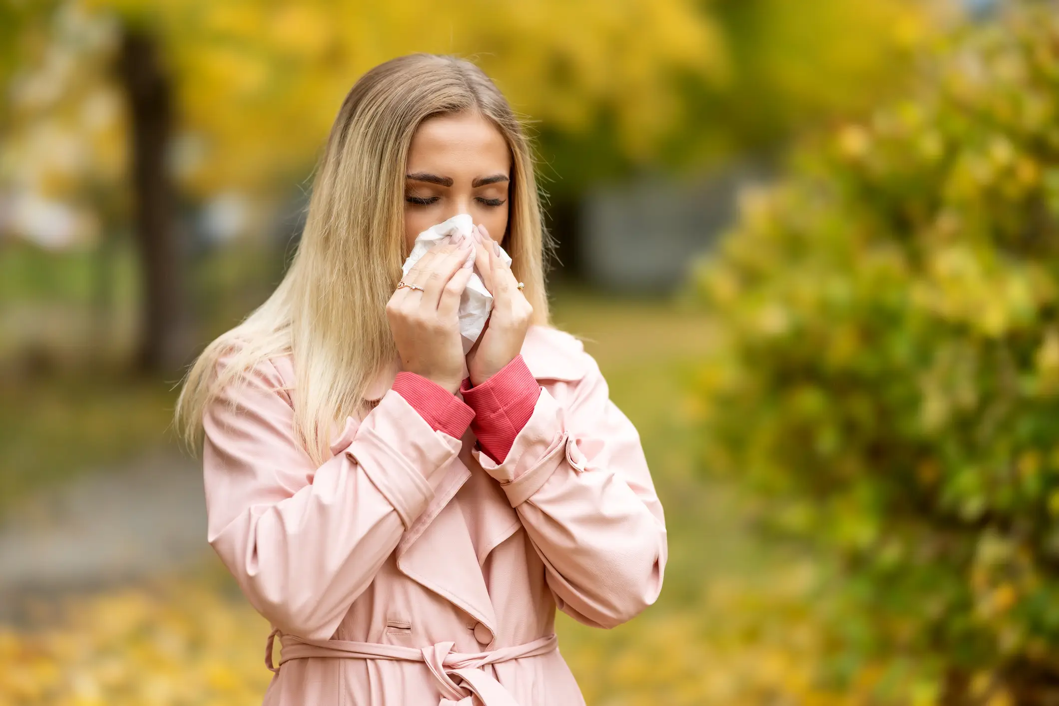 Hay fever affects nearly half of the UK population (SimpleImages/Getty)