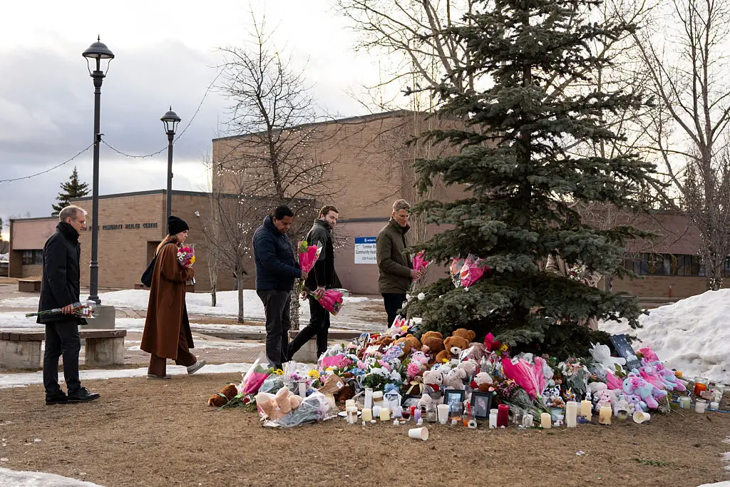 Nine people lost their lives in connection to the Tumbler Ridge shooting (PAIGE TAYLOR WHITE / Contributor / Getty)