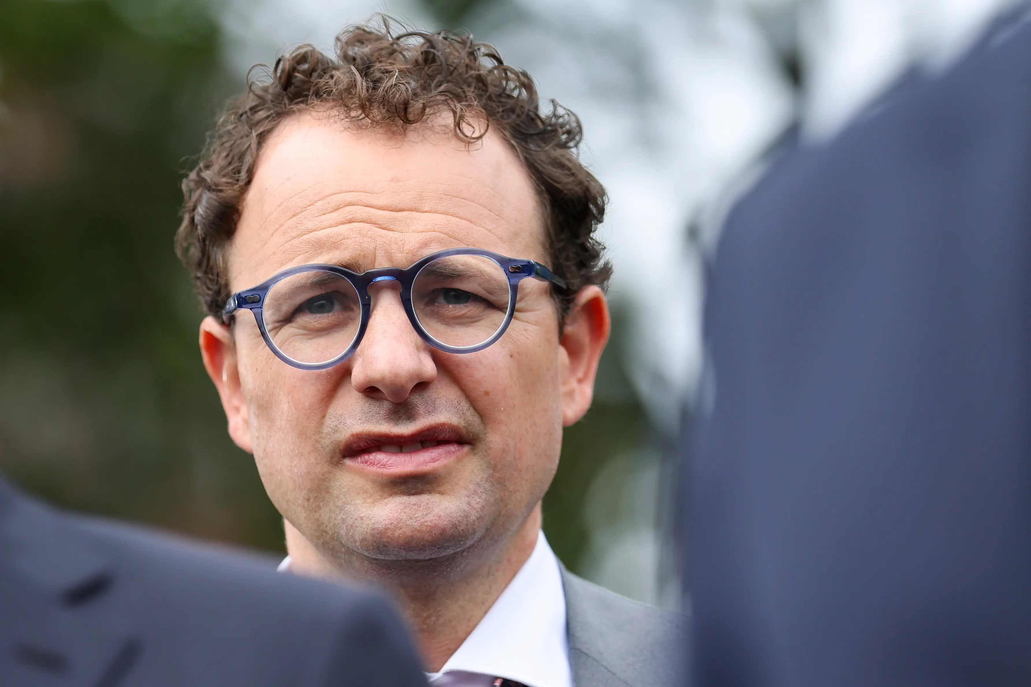 Anthropic CEO Dario Amodei shared his own warning about AI (Kevin Dietsch/Getty Images)