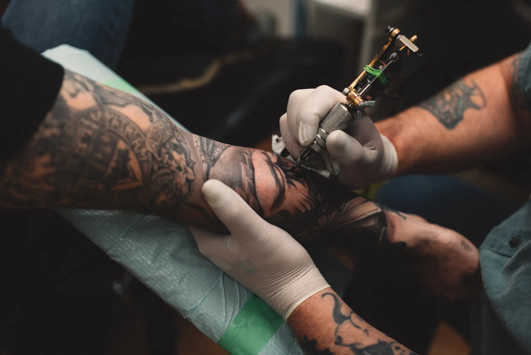 People with tattoos have a higher risk of skin cancer, according to a study (Kymberlie Dozois Photography/Getty Images)