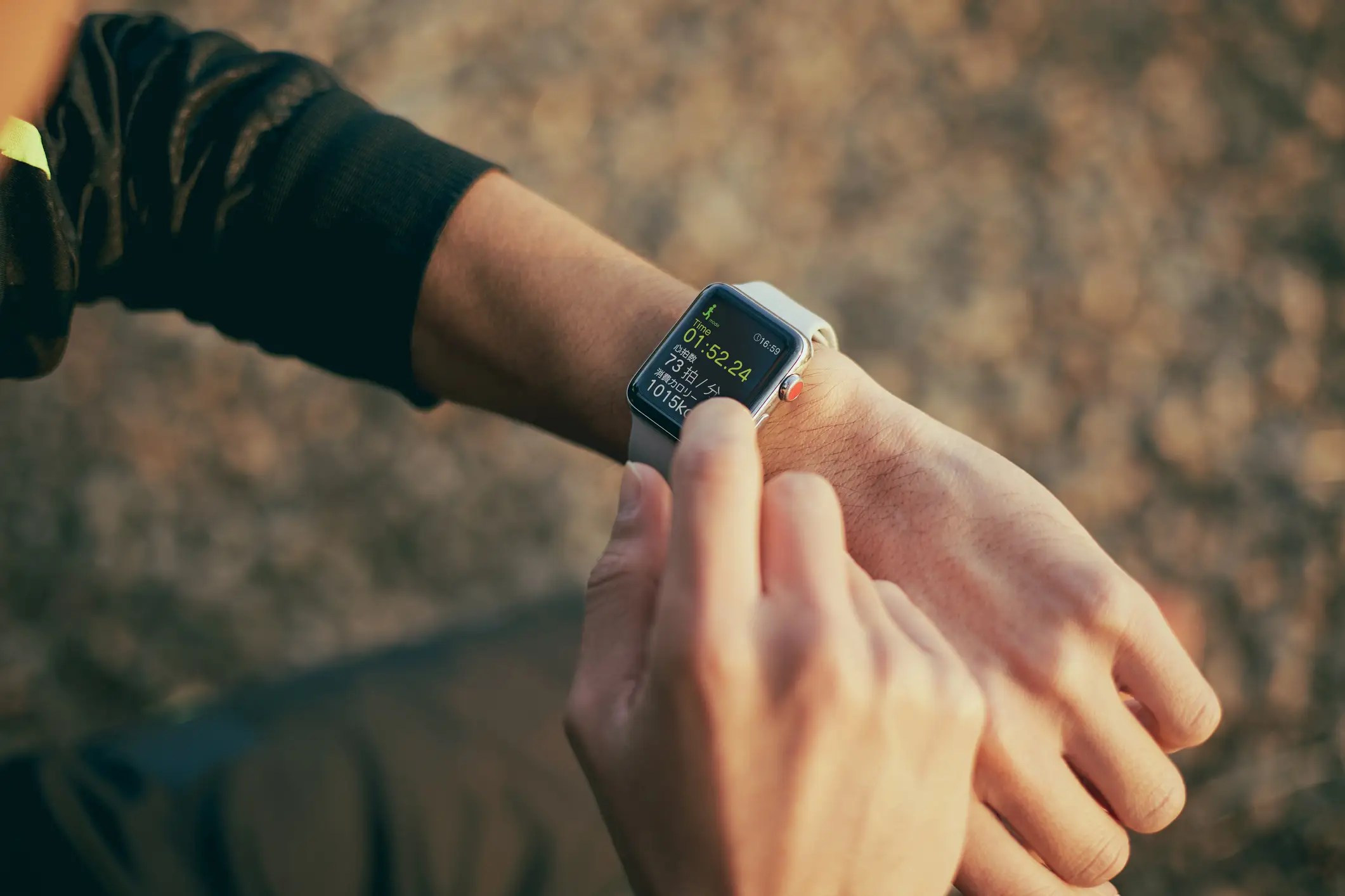 The tech YouTuber compared the Whoop and FitBit Air to see which came out on top (Akio Maeshima/Getty)