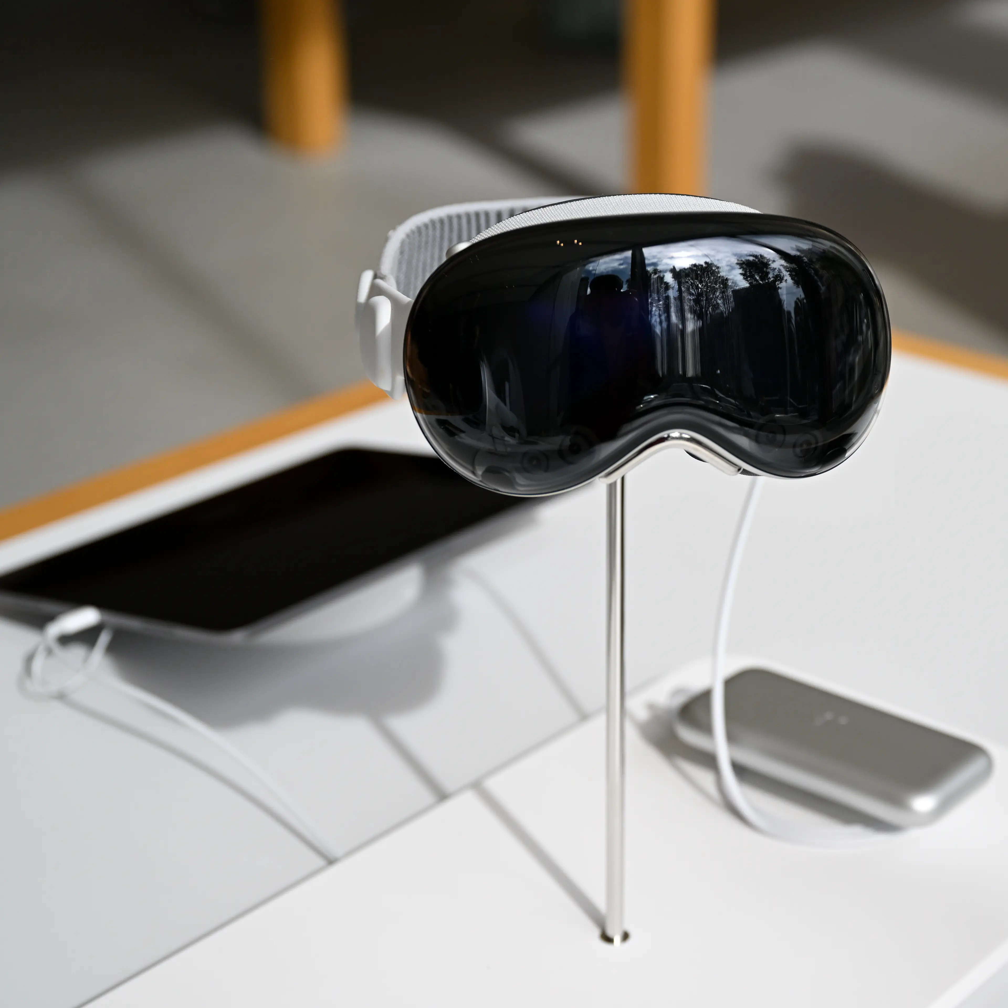 The Apple Vision Pro.