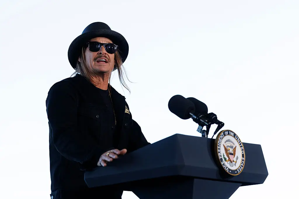 Kid Rock claims that the issue came from a syncing problem with the pre-recorded broadcast (Brett Carlsen/Getty Images)