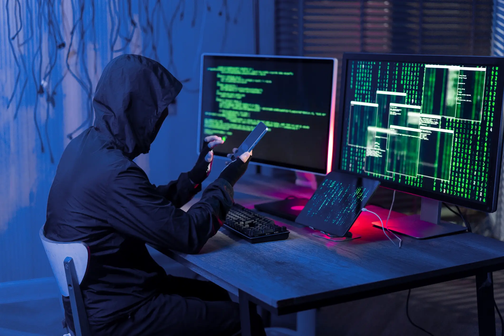 Hackers could use AI to get hold of personal or financial information (Thana Prasongsin/Getty Images)