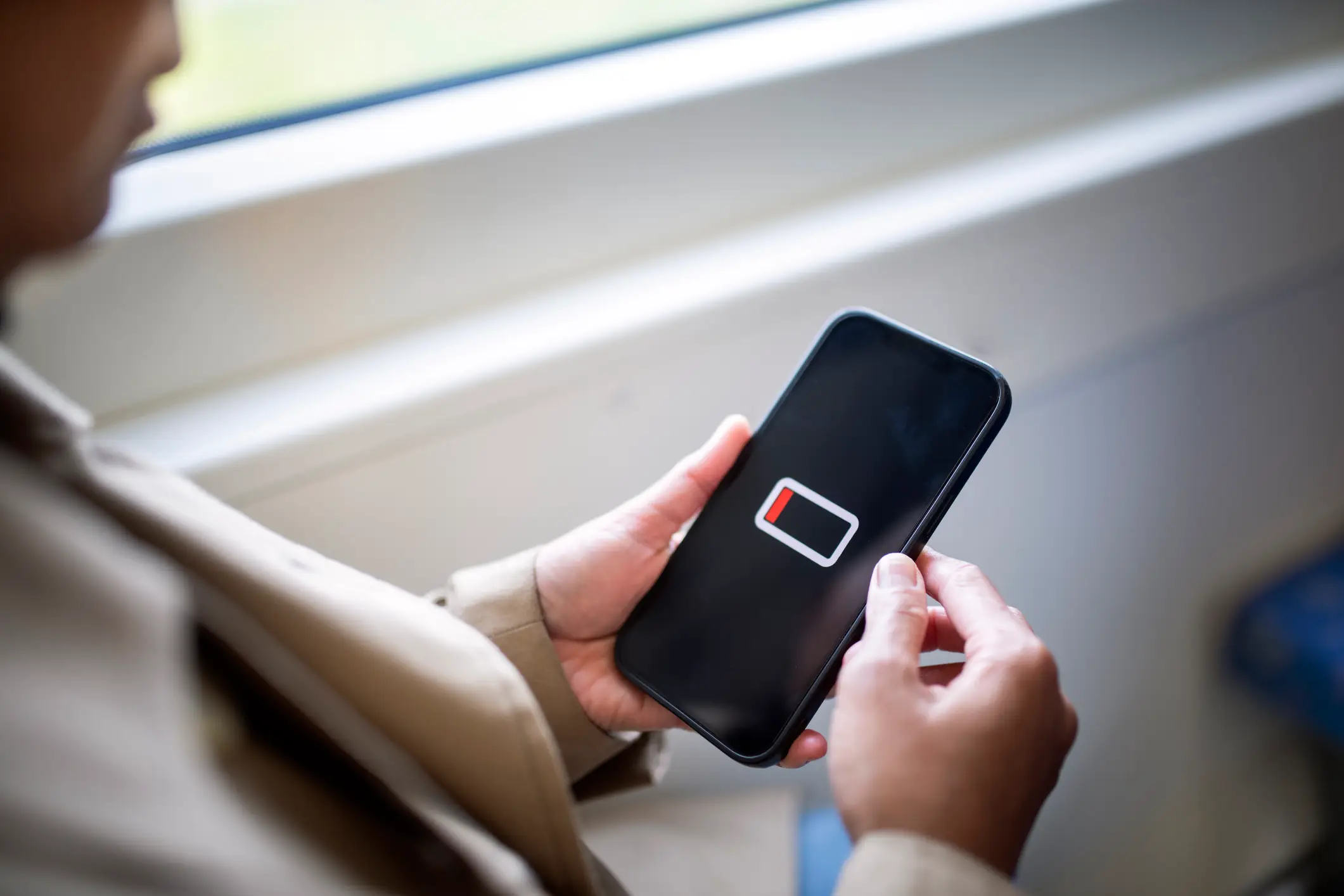Changing these settings can help you avoid running out of battery in the middle of the day (Getty Stock)