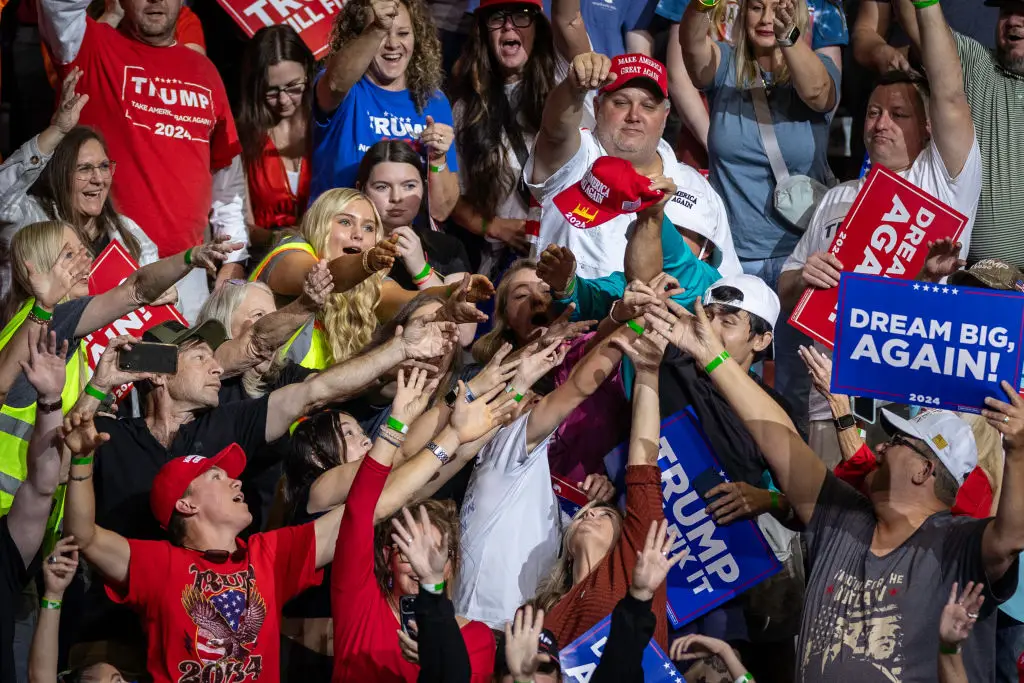 Some major MAGA accounts have been exposed as frauds (John Moore / Staff / Getty)