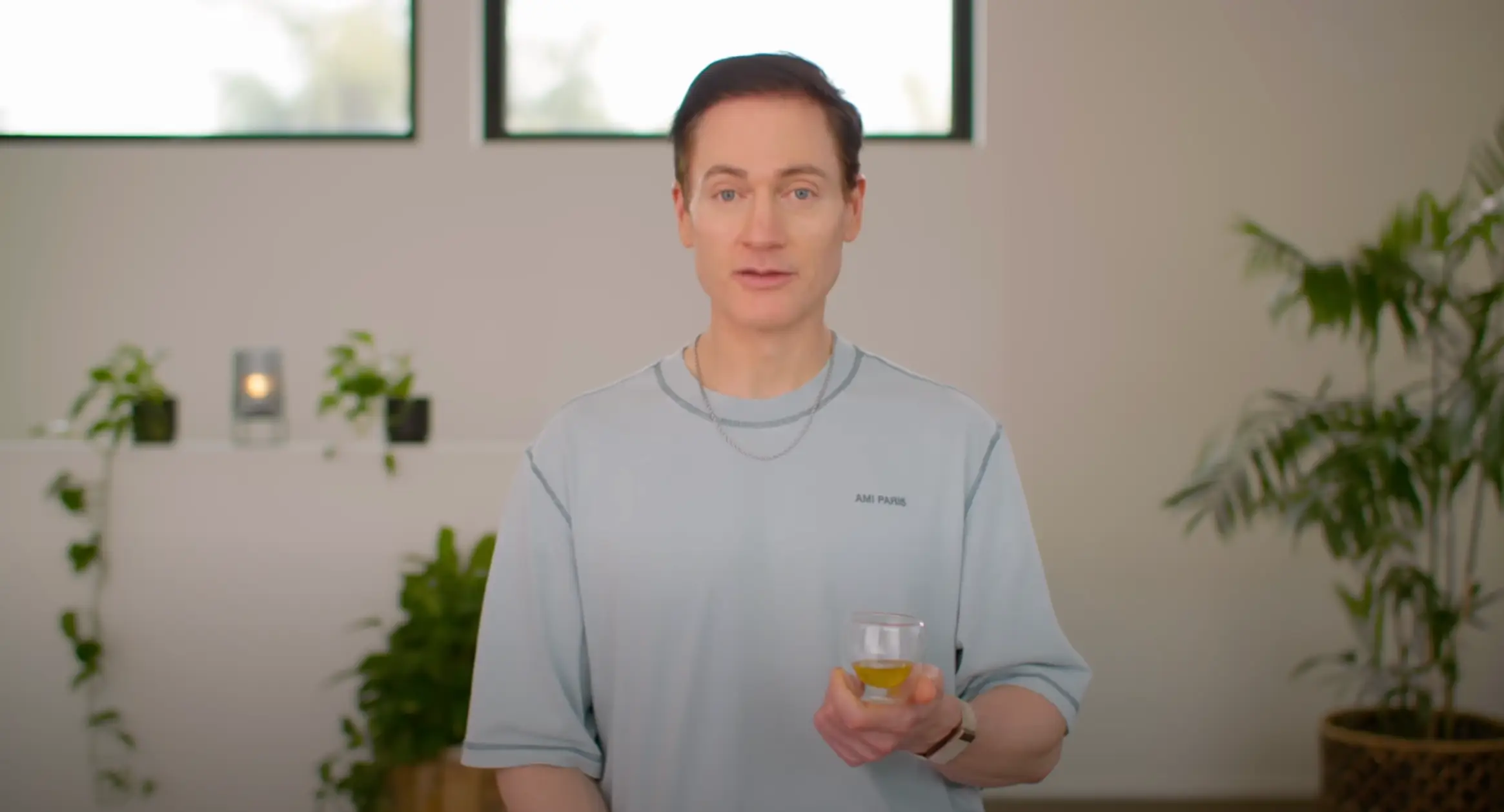 Bryan Johnson shared his unusual methods to halt aging in a video (YouTube/@BryanJohnson)