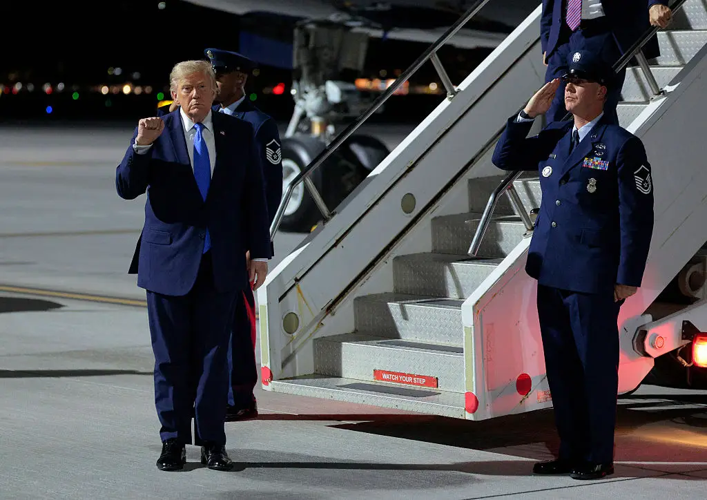 The government maintains Trump doesn't have a prepared statement on aliens (Chip Somodevilla / Staff / Getty)
