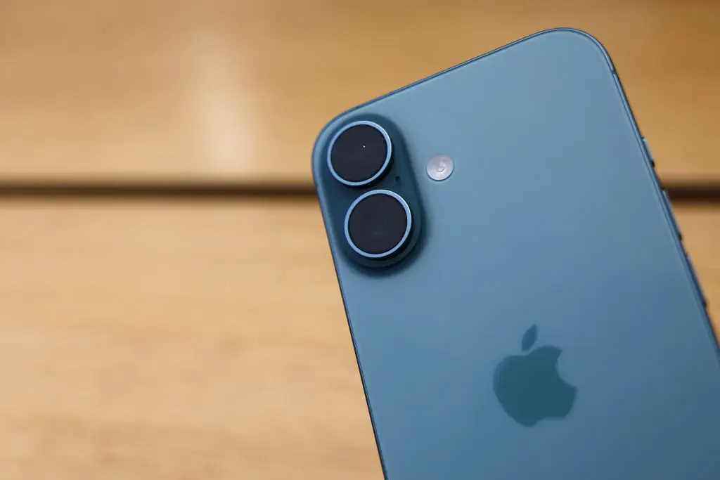 An iPhone 16 (Getty Images)