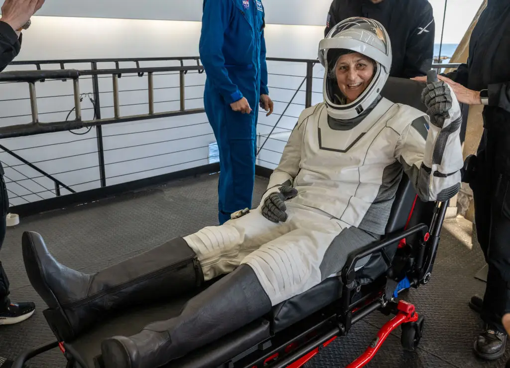 Time in space causes the bodies of astronauts to grow significantly weaker (Keegan Barber/NASA via Getty Images)