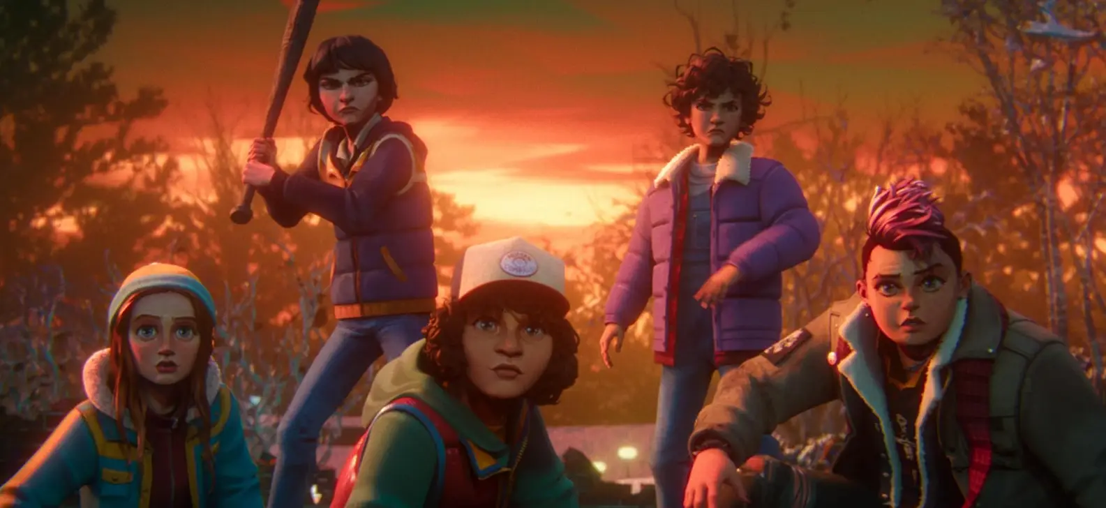 Netflix's Stranger Things cast look a little different (Netflix)