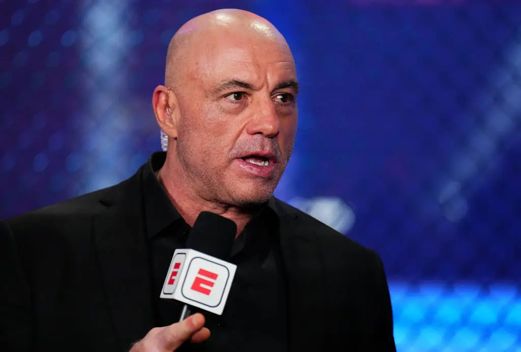 This is far from the first time that Rogan has been dethroned, despite his near consistent dominance in the podcasting world (Chris Unger/Zuffa LLC via Getty Images)