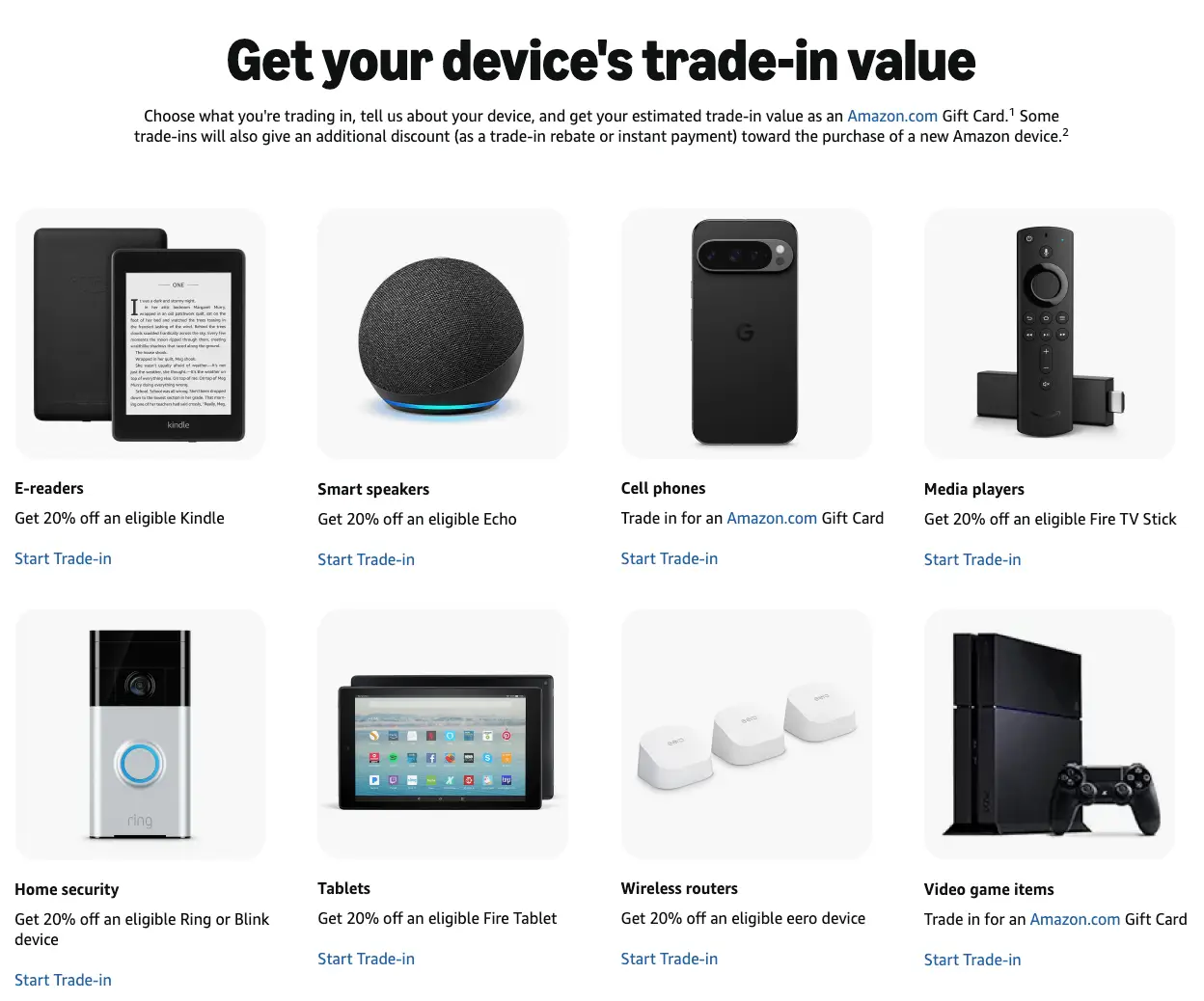 Amazon's Trade-In Program allows you to earn up to $65 in vouchers for an old Xbox One (Amazon)