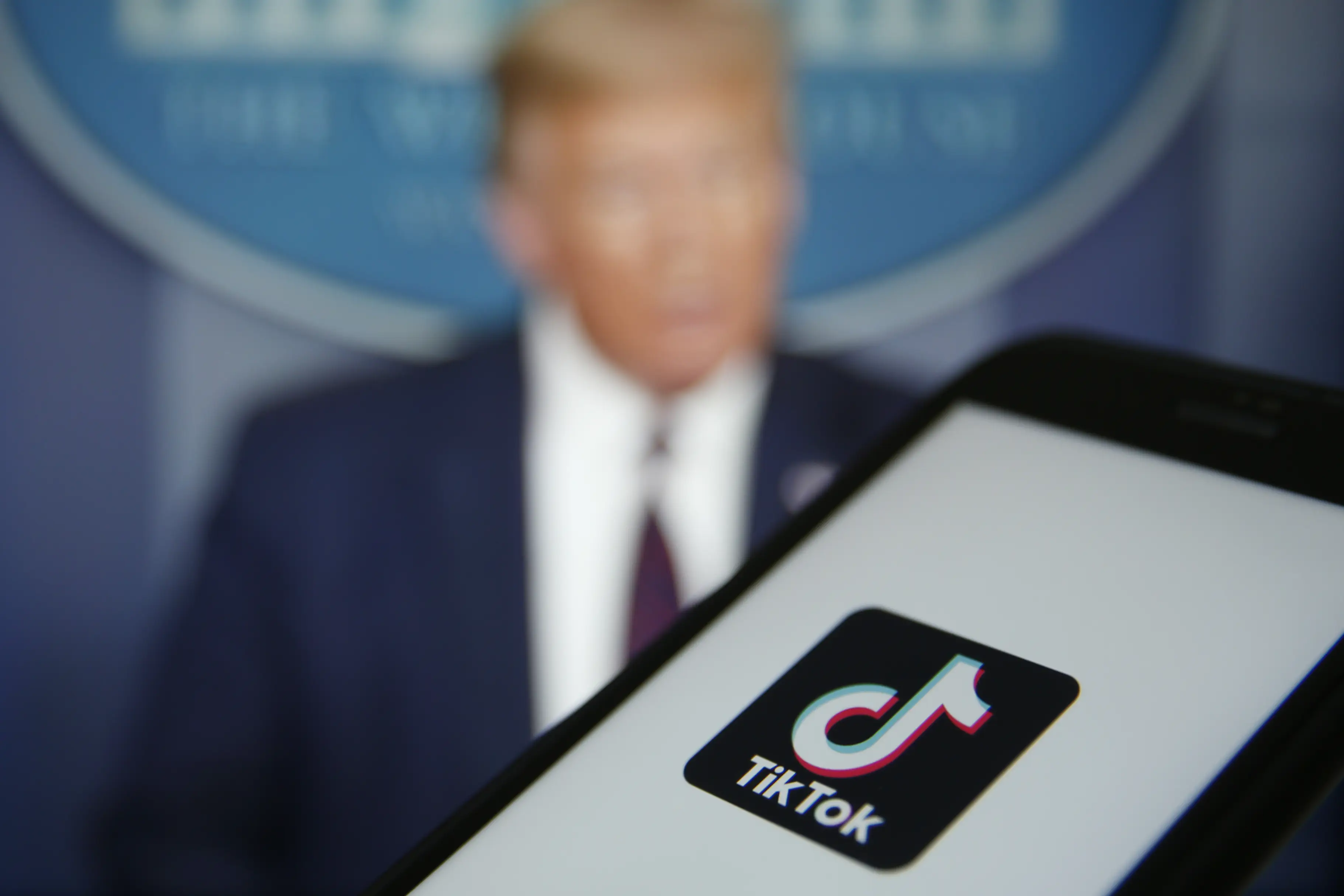 Donald Trump could be TikTok's knight in shining armor (Bloomberg / Contributor / Getty)