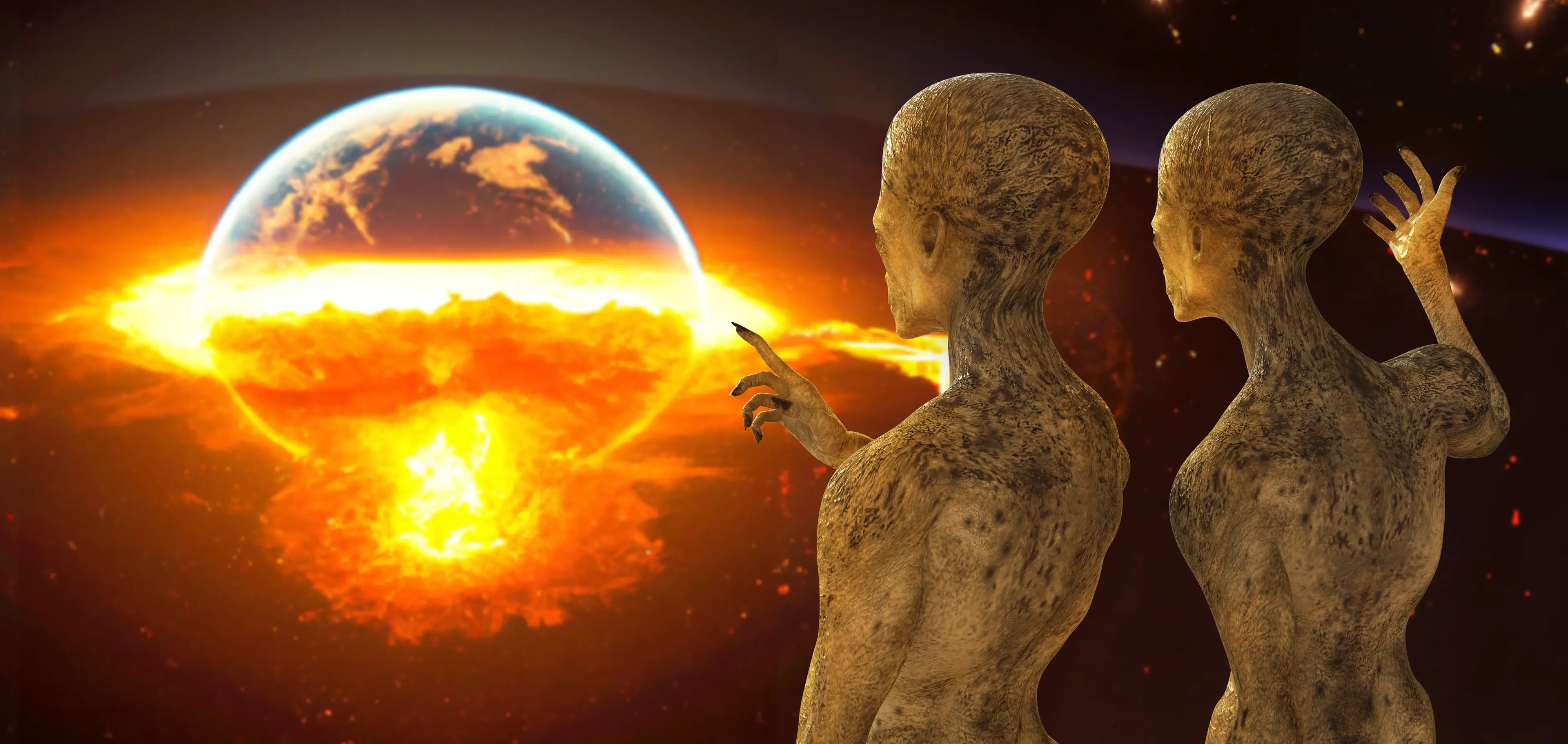 Humans could evolve to look like how you might expect Martians to look (KATERYNA KON/SCIENCE PHOTO LIBRARY / Getty)