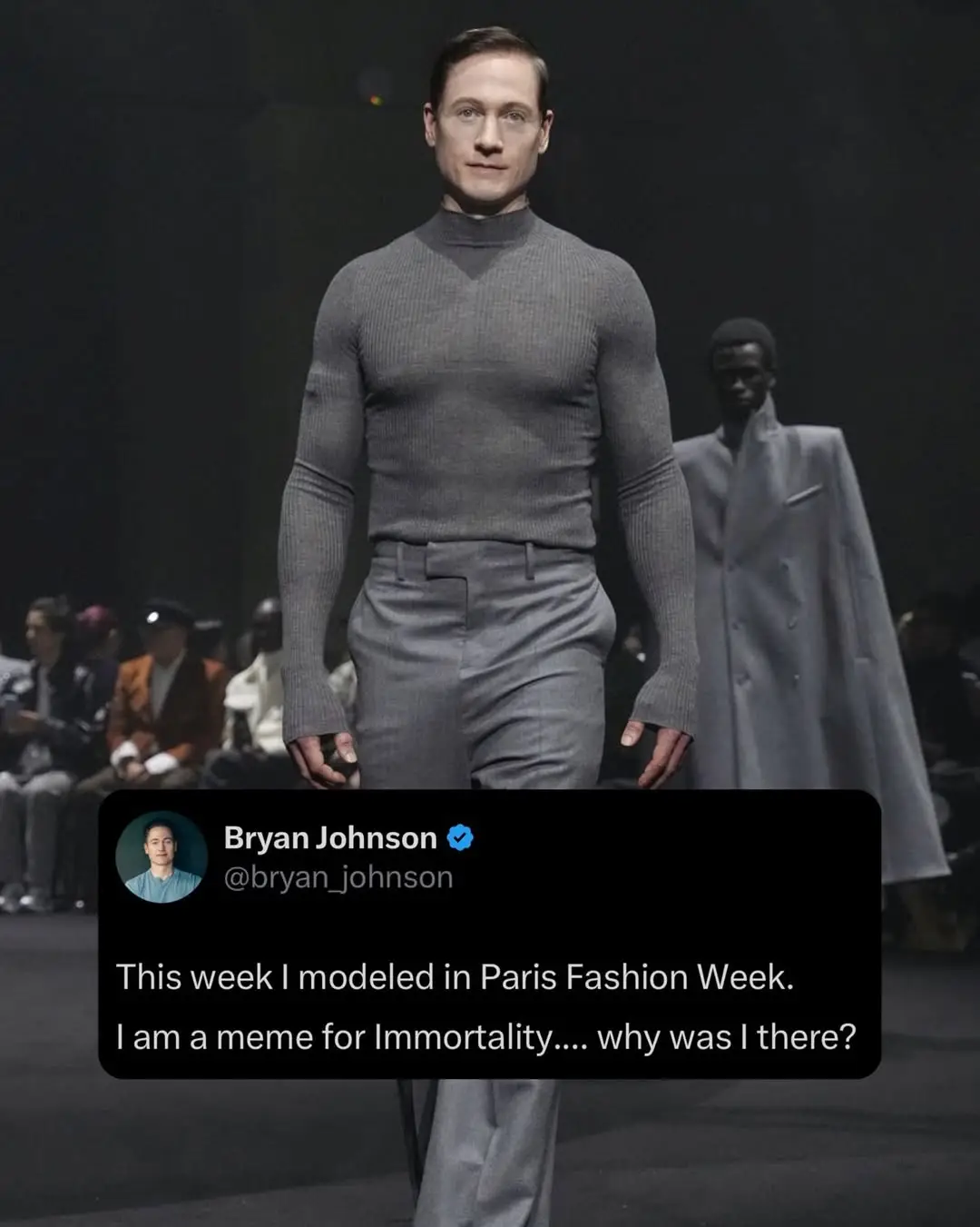 The biohacker is known for his extreme methods to boost his life expectancy in a bid to ‘live forever’ (Instagram/@bryanjohnson_)