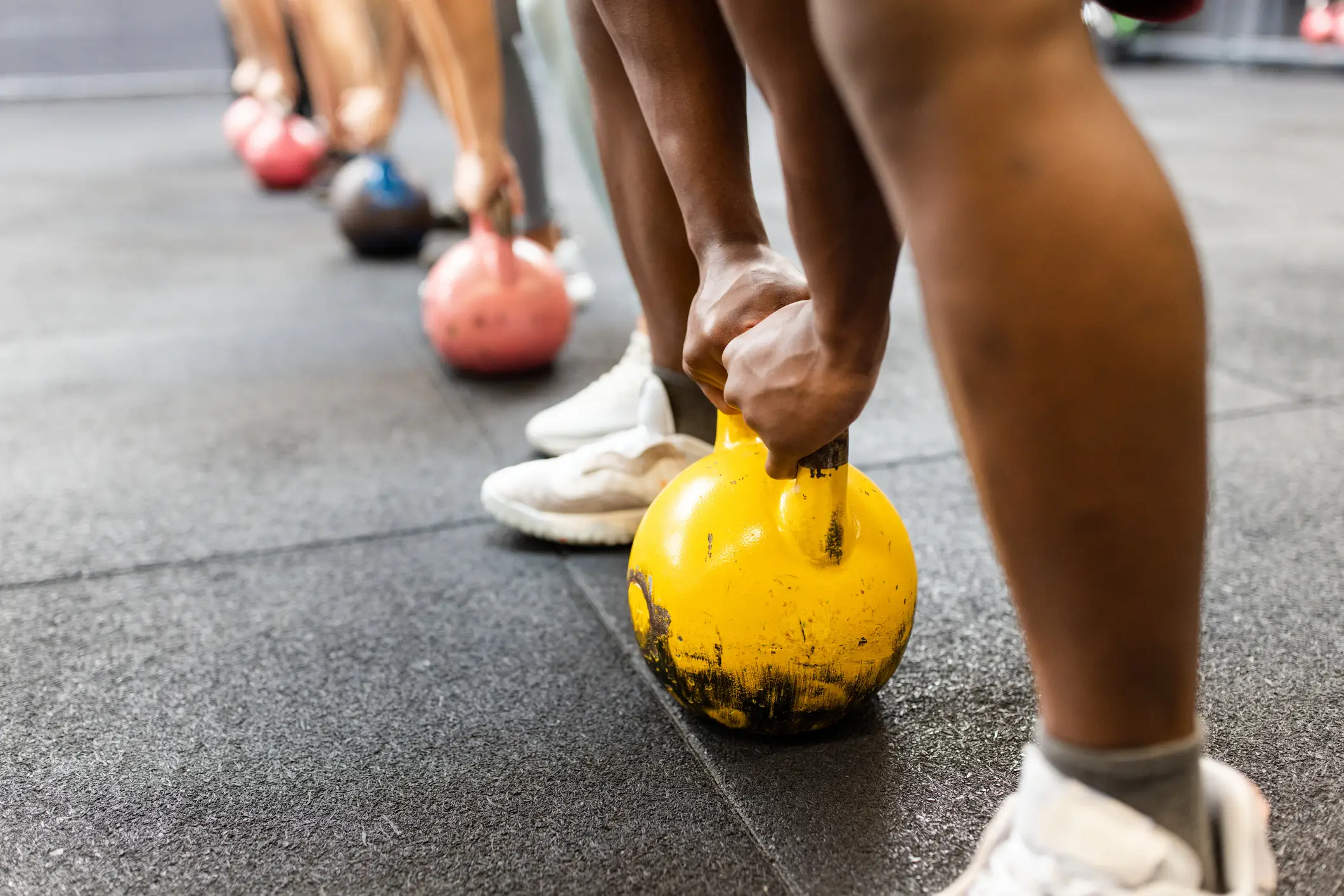 9,000 kettlebell swings sounds like a daunting challenge (Luis Alvarez / Getty)
