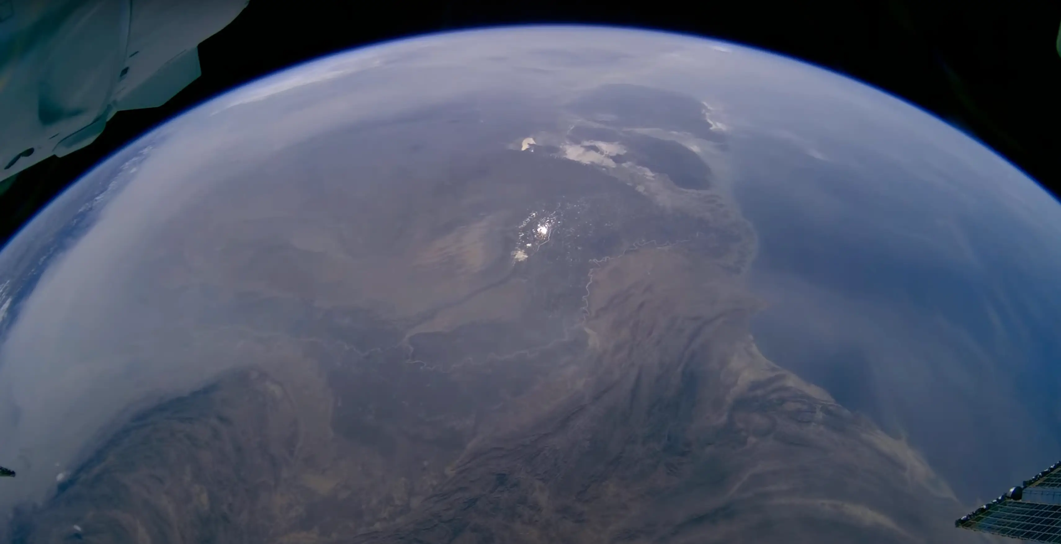 The livestream shows what Earth looks like from space (Sen)