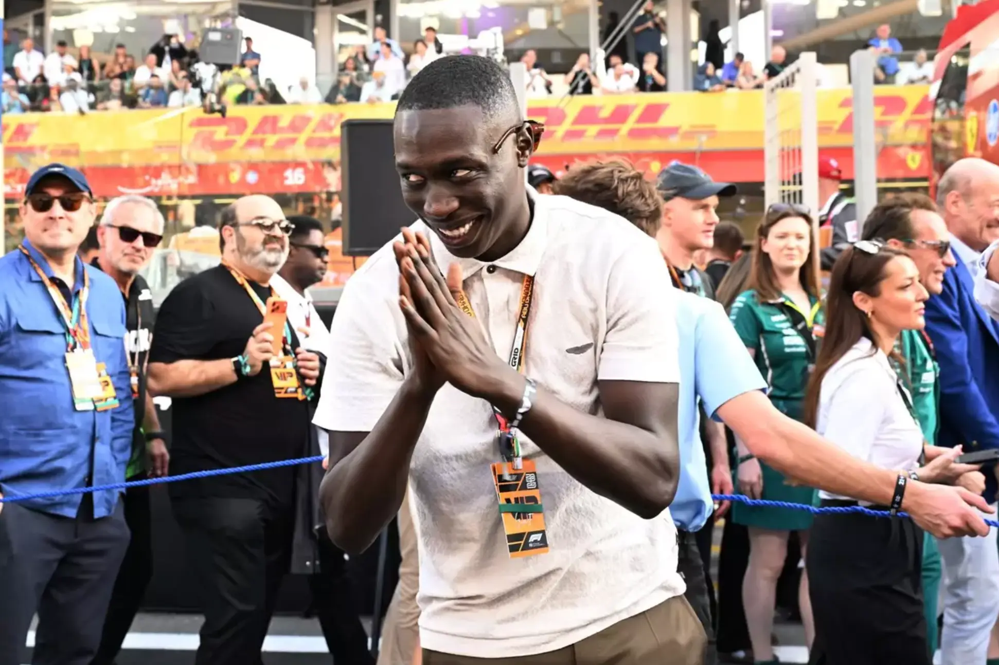 Khaby Lame is the world's biggest TikTok star (Mark Sutton - Formula 1/Formula 1 via Getty Images)
