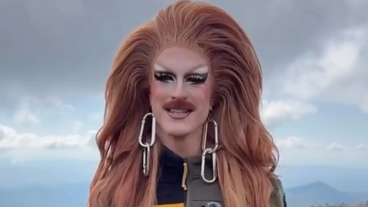 Drag performer and activist Pattie Gonia revealed that she was being sued by Patagonia (Instagram/@pattiegonia)