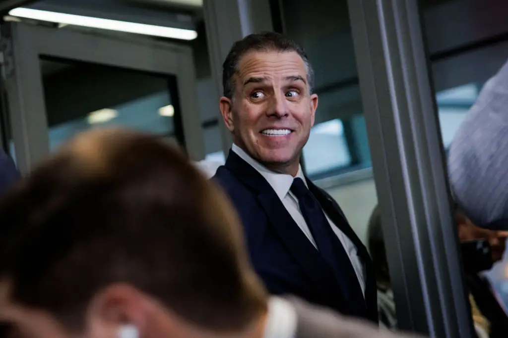 Hunter Biden's meme coin lost almost all of its value within a few hours of its launch (Samuel Corum/Getty Images)