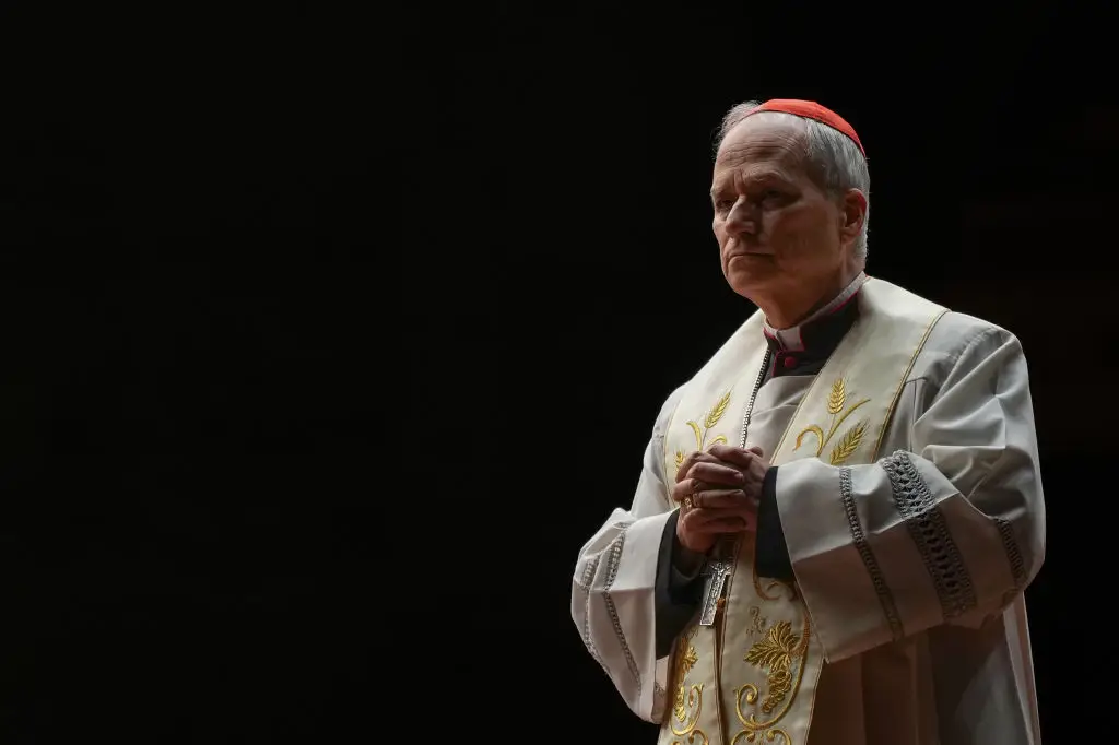 Pope Leo claims that the combination of AI and warfare will lead to a 'spiral of annihilation' (Christopher Furlong/Getty Images)