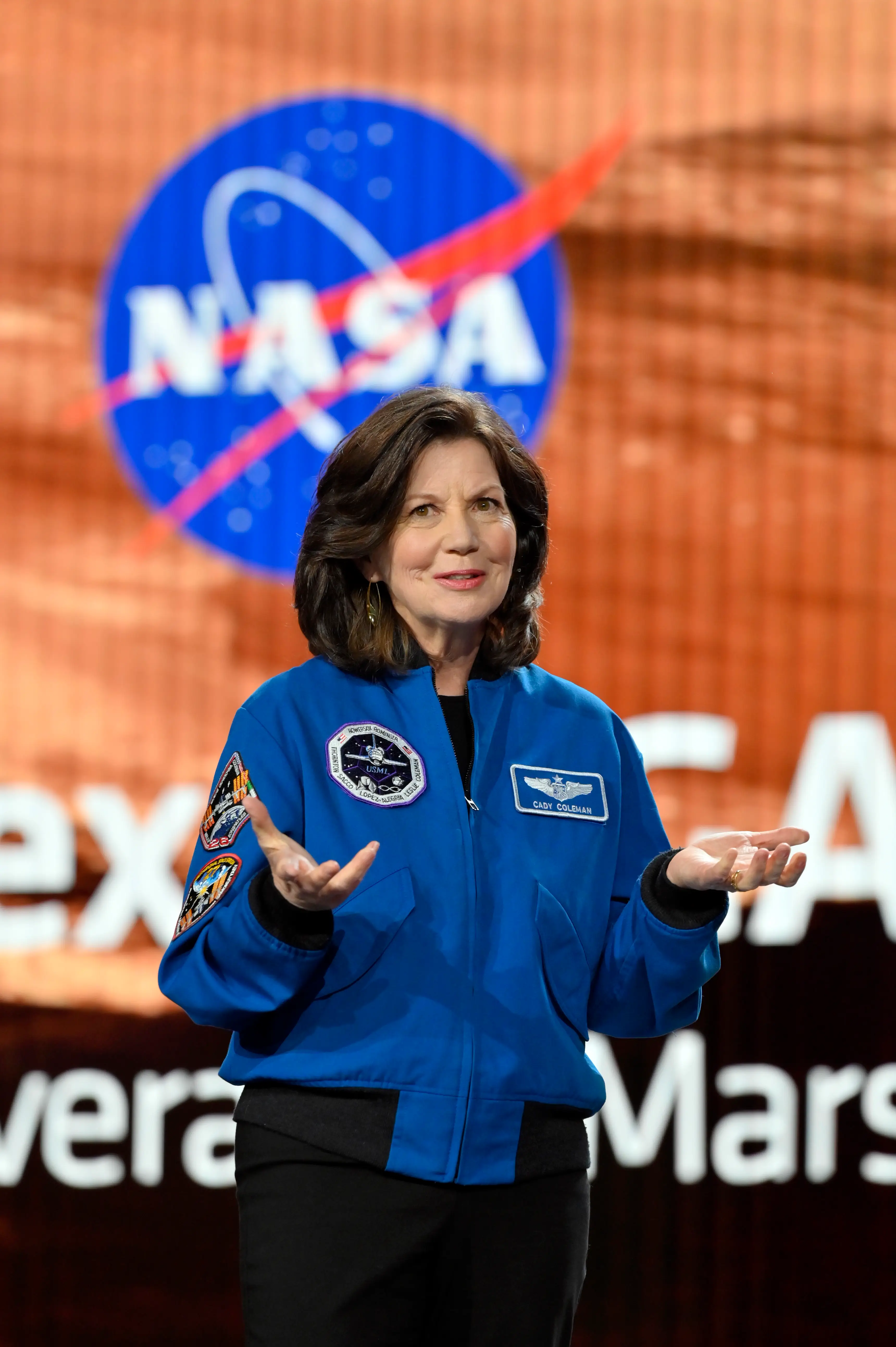 Cady Coleman has indicated that the pair won't get much in terms of financial compensation for their stay on the ISS (David Becker / Stringer)