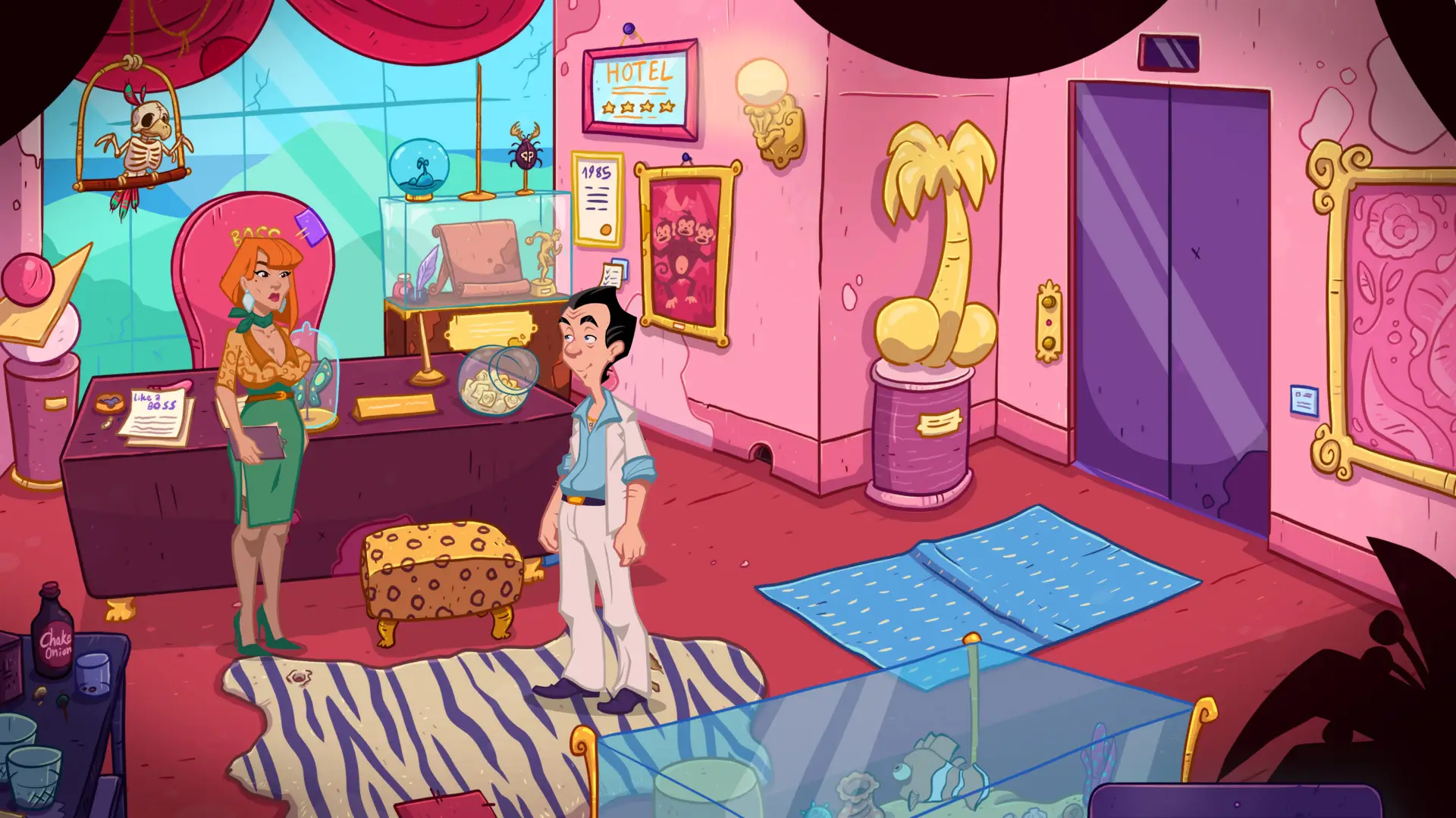Some might be shocked that games as raunchy as Leisure Suit Larry is even on the Switch in the first place (CrazyBunch)