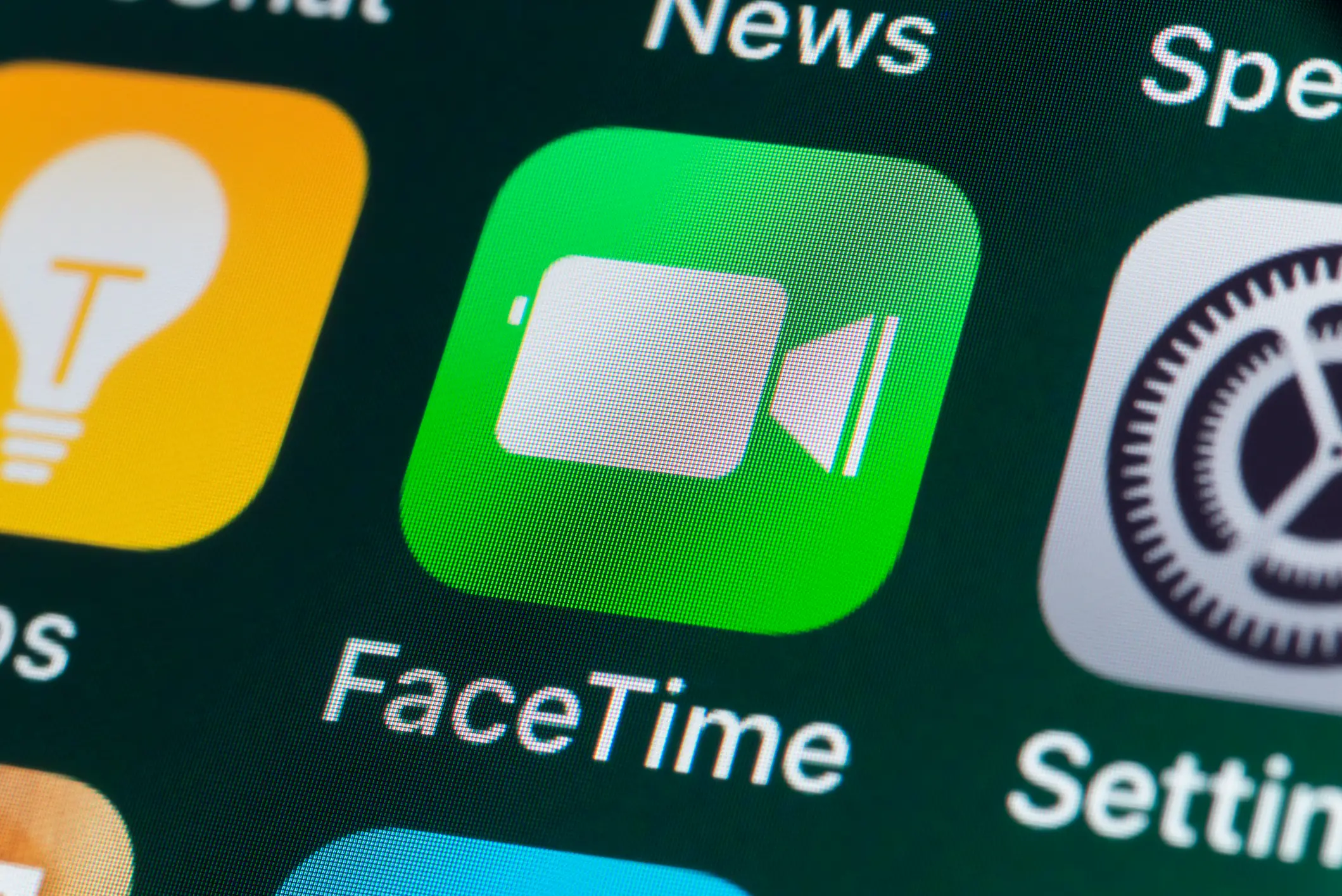 An iPhone user spotted a peculiar warning symbol in their FaceTime call log (stockcam/Getty)