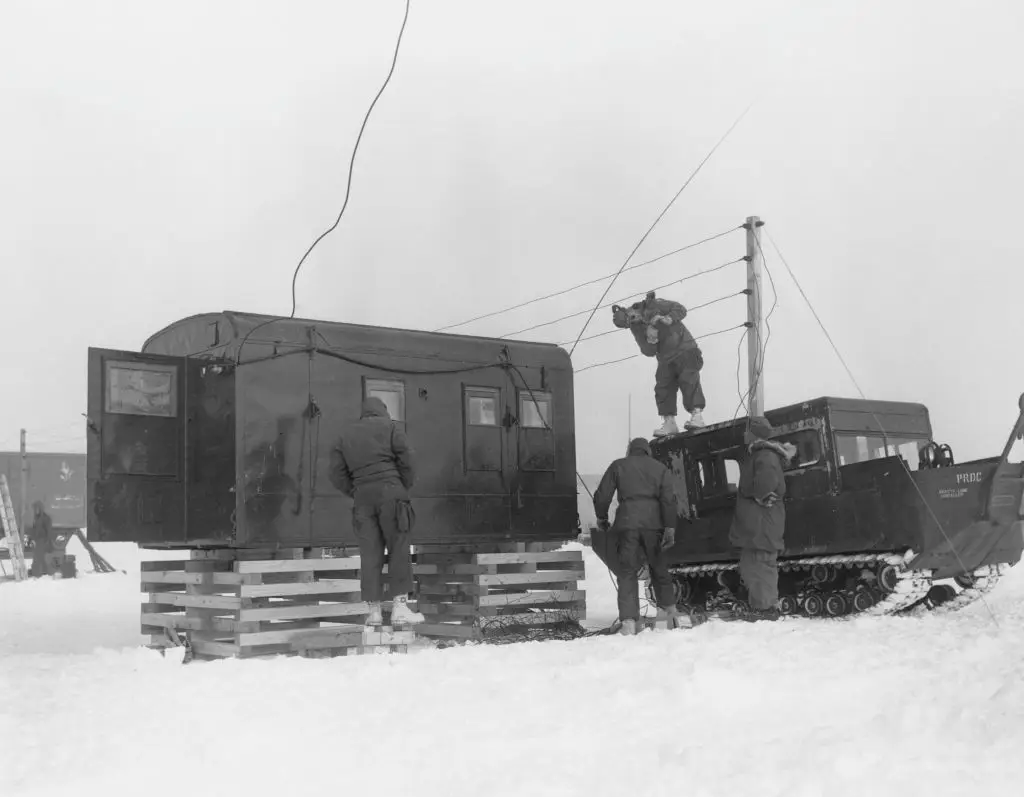 Camp Century, or the 'city under the ice' was built for the US army during the Cold War (US Army/Pictorial Parade/Archive Photos/Getty Images)