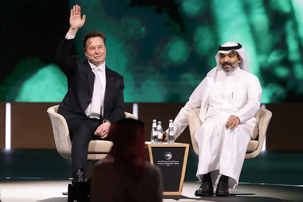 Musk is just one of the big tech names who's headed to Saudi Arabia (FAYEZ NURELDINE / Contributor / Getty)